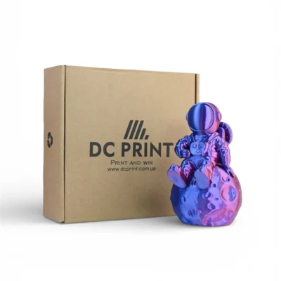 PLA Silk Multi-color Філамент DC Print 1.75 mm Червоний/Синій 1 кг