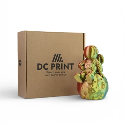 PLA Silk Multi-color Філамент DC Print 1.75 mm Червоний/Золотий/Синій 1 кг