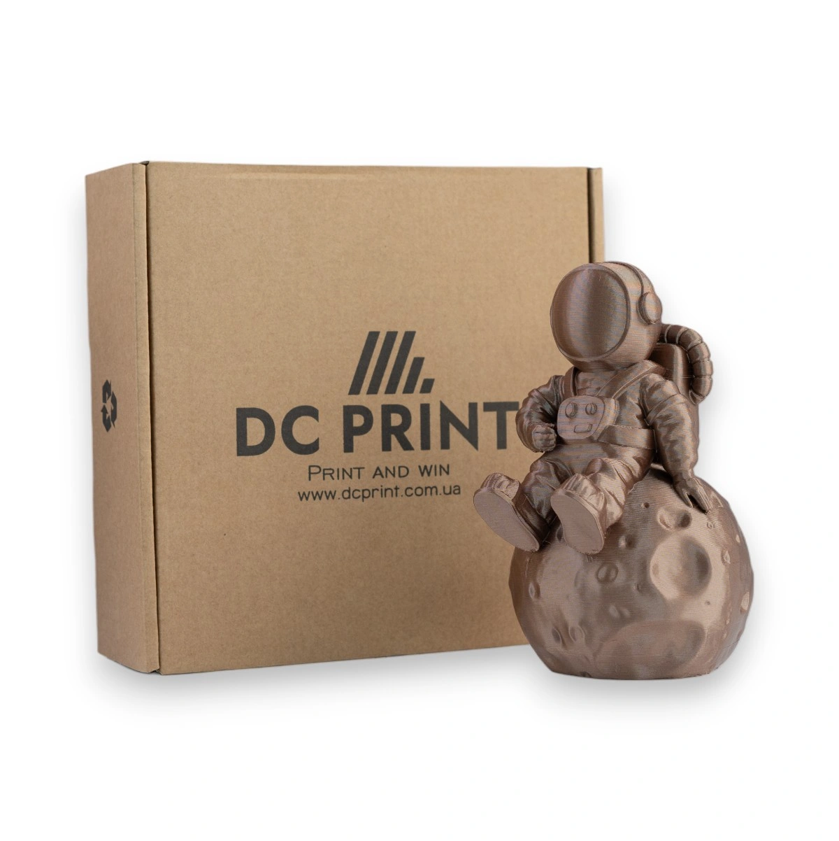 PETG металік Філамент DC Print 1.75 mm Мідний/Cooper 1 кг