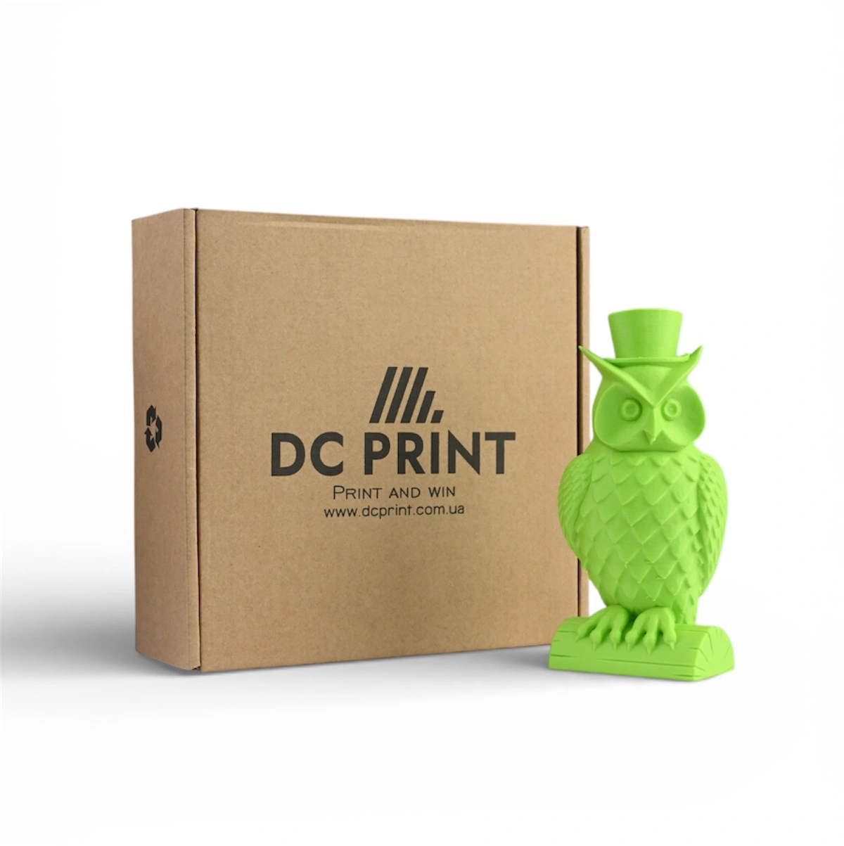 PLA матовий Філамент DC Print 1.75 mm Зелений солод/Malt green 1 кг - Зображення 2