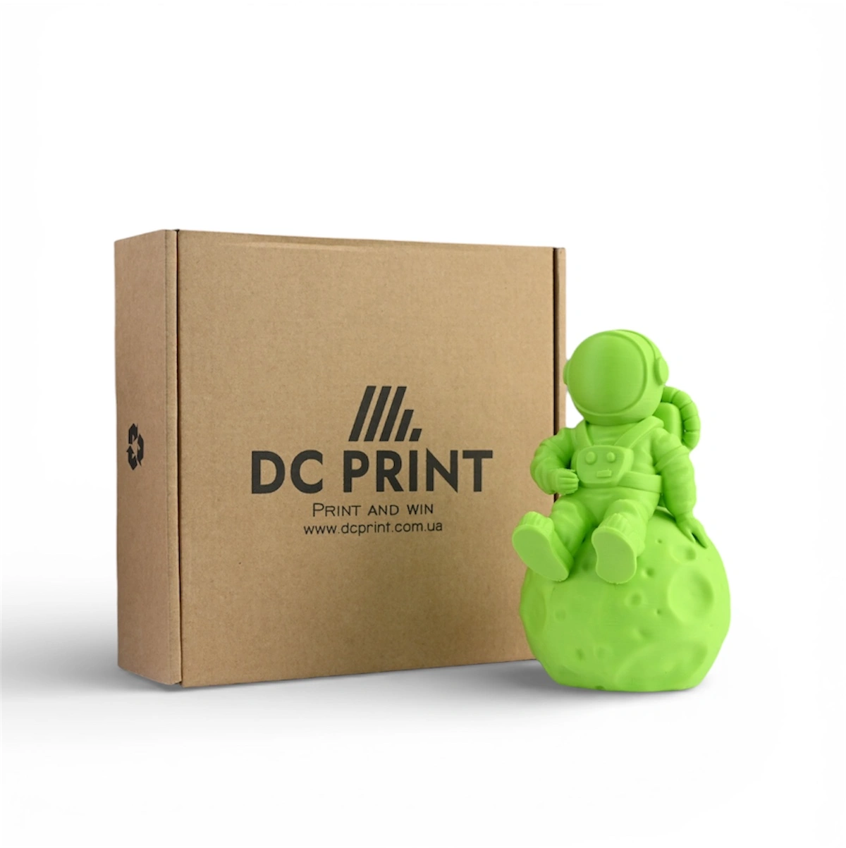 PLA матовий Філамент DC Print 1.75 mm Зелений солод/Malt green 1 кг