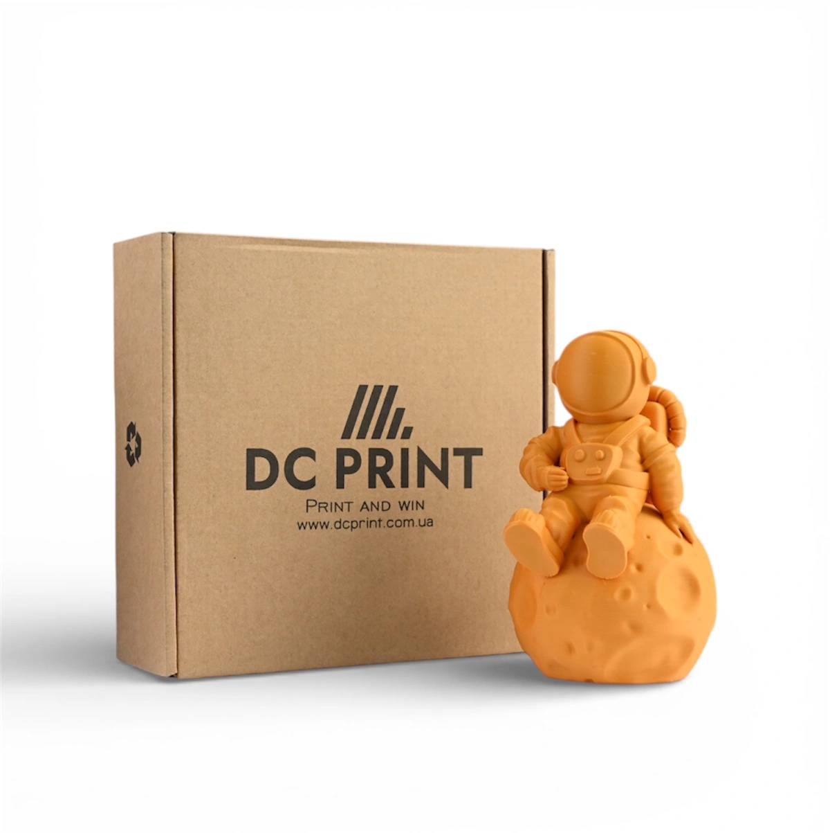PLA матовий Філамент DC Print 1.75 mm Жовтий/Durian yellow 1 кг