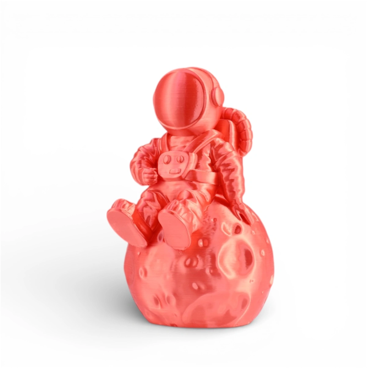PLA Silk Філамент DC Print 1.75 mm Червоний/Red 1 кг - Зображення 3
