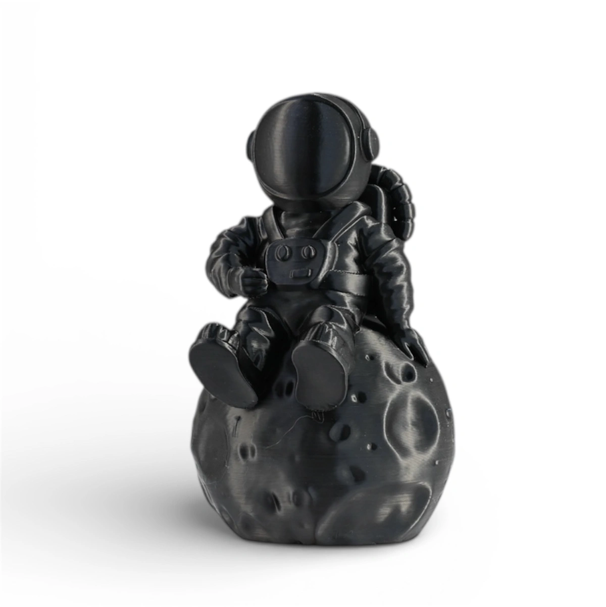 PLA Silk Філамент DC Print 1.75 mm Чорний/Black 1 кг - Зображення 3