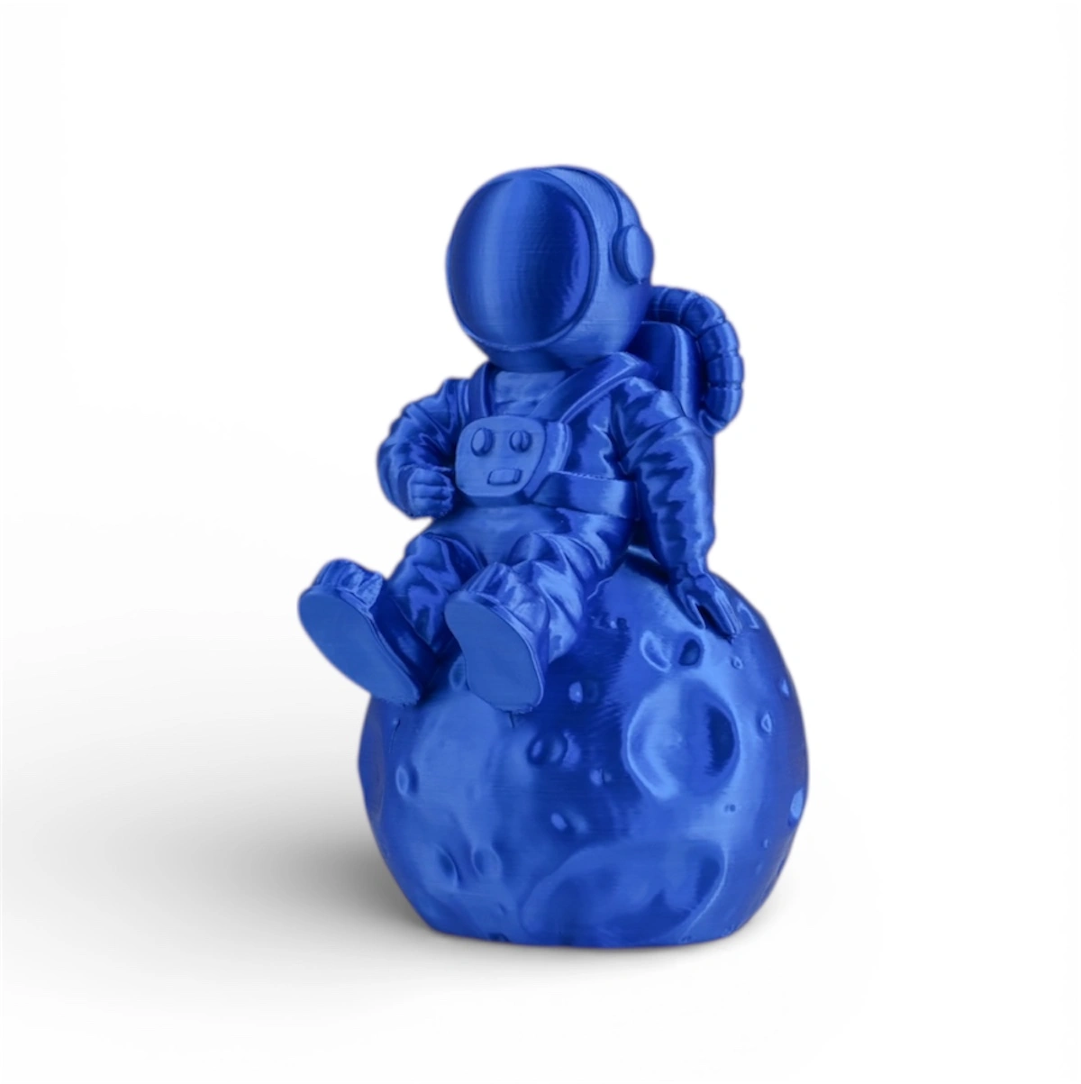 PLA Silk Філамент DC Print 1.75 mm Синій/Blue 1 кг - Зображення 3