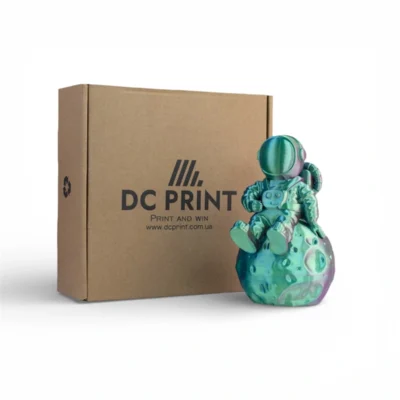 PLA Silk Multi-color Філамент DC Print 1.75 mm Синій/Зелений/Червоний 1 кг